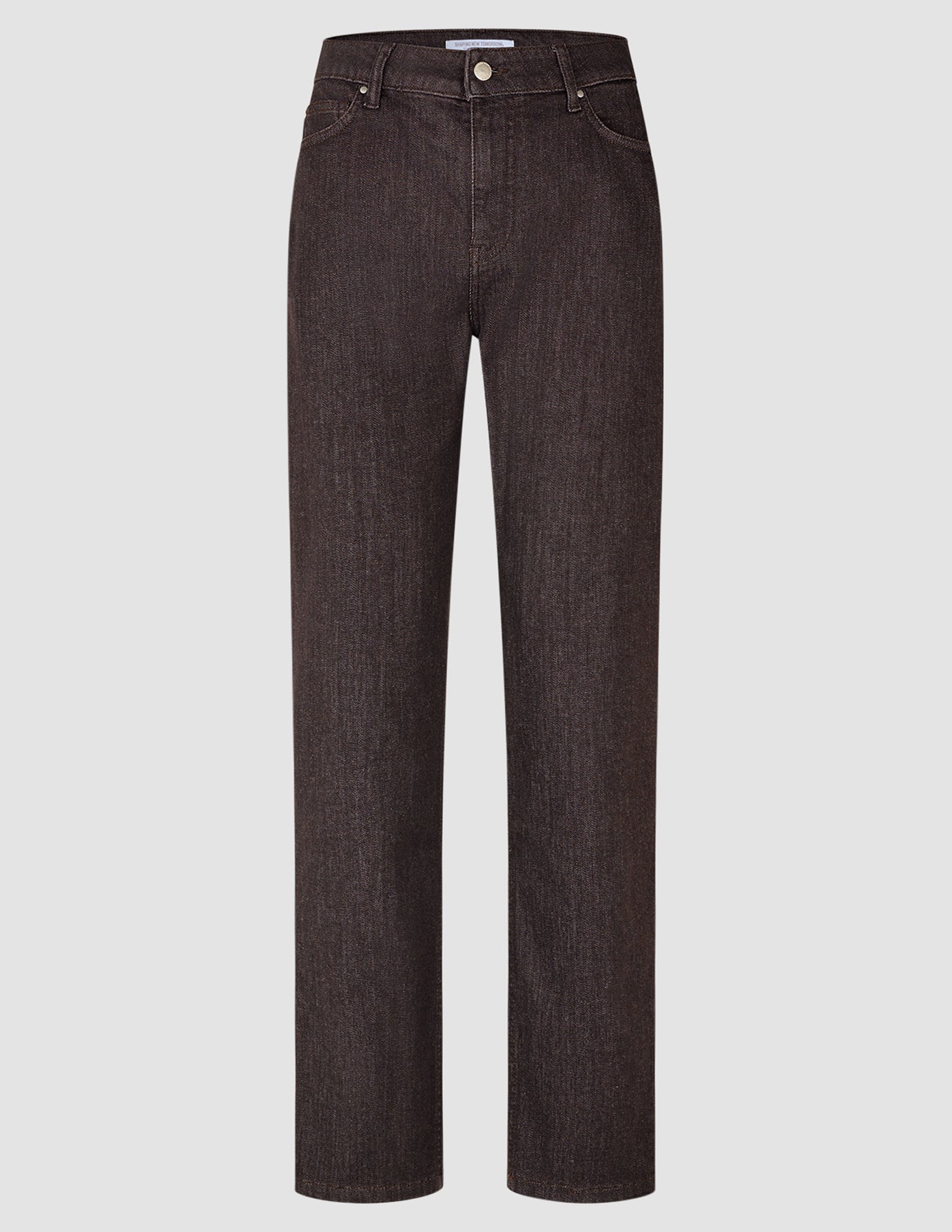 Women Evelin Jeans Tapered Chocolate